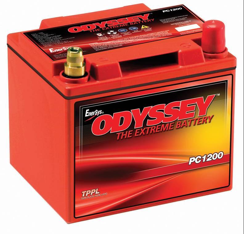 Odyssey PC1200 12 Volt 40Ah Dry Cell AGM Battery